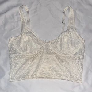 Hollister Mesh Bustier Top